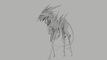 Un-named creature, clay render. Concept by Liz Liu: http://lizliu.com/sketchblog/2012/04/creature-sketch/