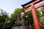 Iniri Shrine in Kyoto, Japan.
